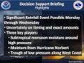 Significant Rainfall Potential for eastern Utah and western Colorado: Sept 8-10, 2014