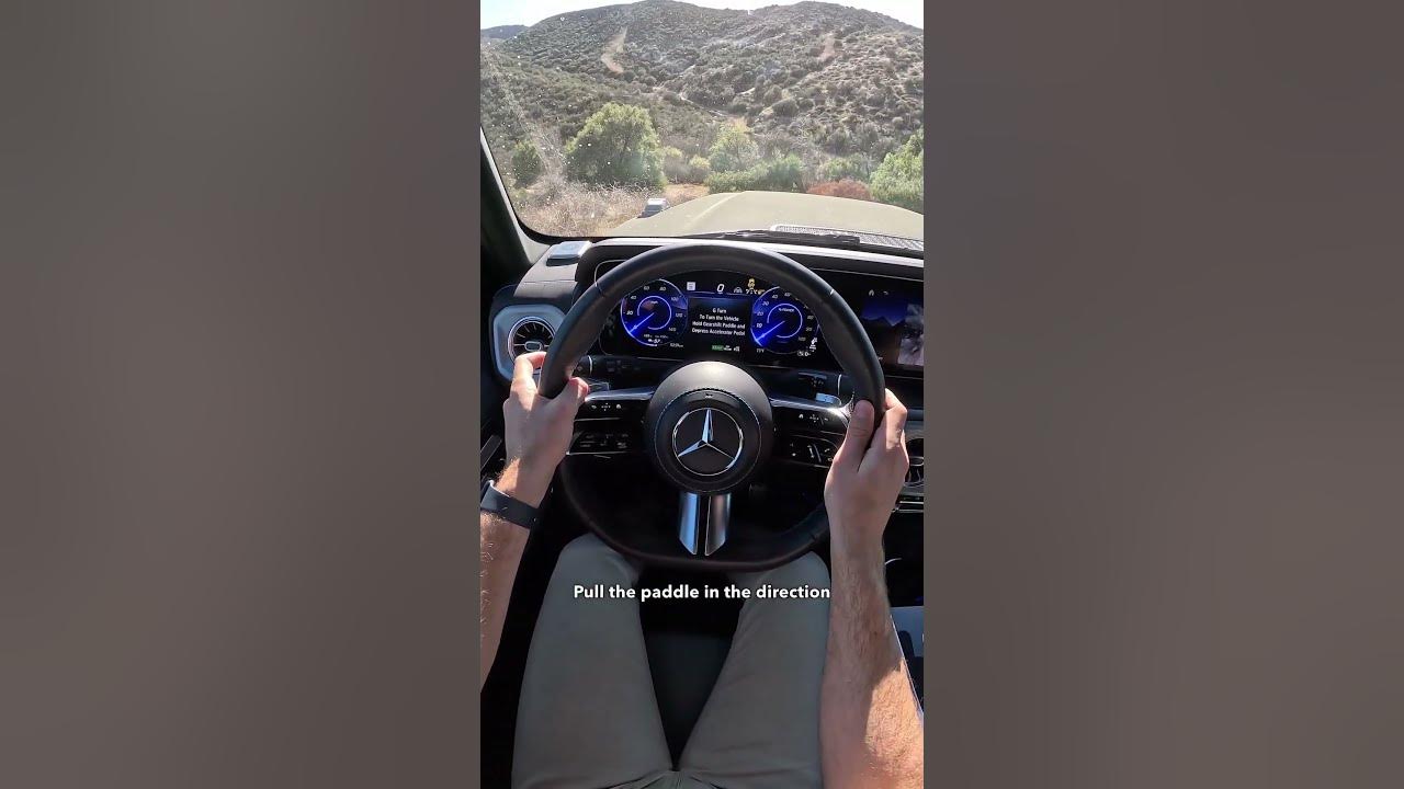 Normal U-Turn vs. G Turn in the Electric G Wagon