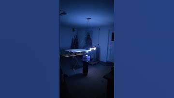 High Voltage Pendulum darkmode Electrical Arc 28KV 1.2A #shorts #highvoltage #shortcircuit #pendulum