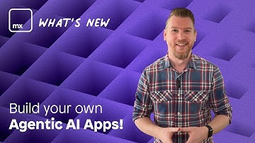 Create your own AI Agents with the Agents Kit - Mendix 10.23 Release Video
