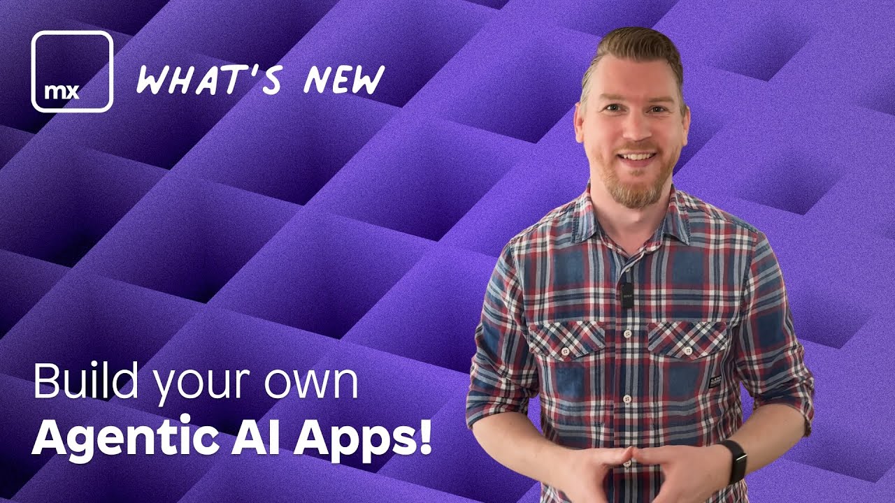 Create your own AI Agents with the Agents Kit - Mendix 10.23 Release Video