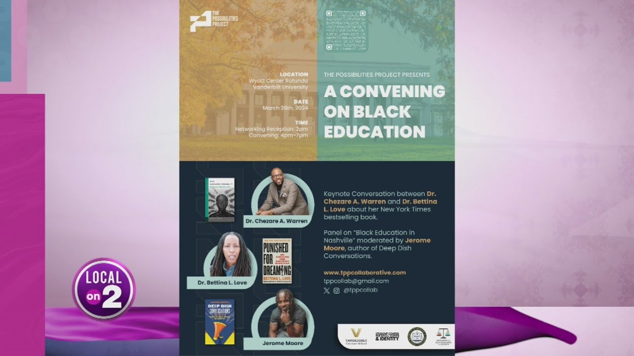 The Possibilities Project Presents A Convening On Black Education - YouTube
