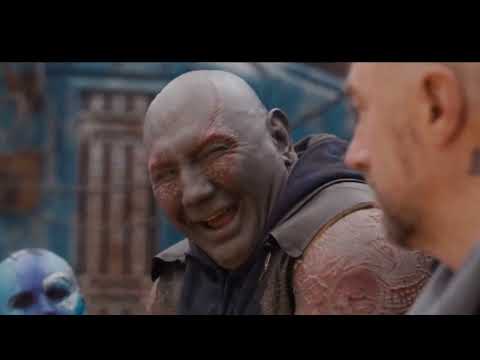 Drax laughing for 65 seconds straight