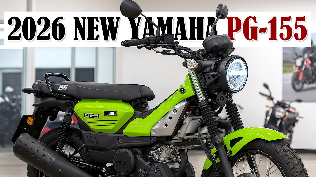 2026 Yamaha PG 155 Unveiled! - Can Honda & Suzuki Keep Up?