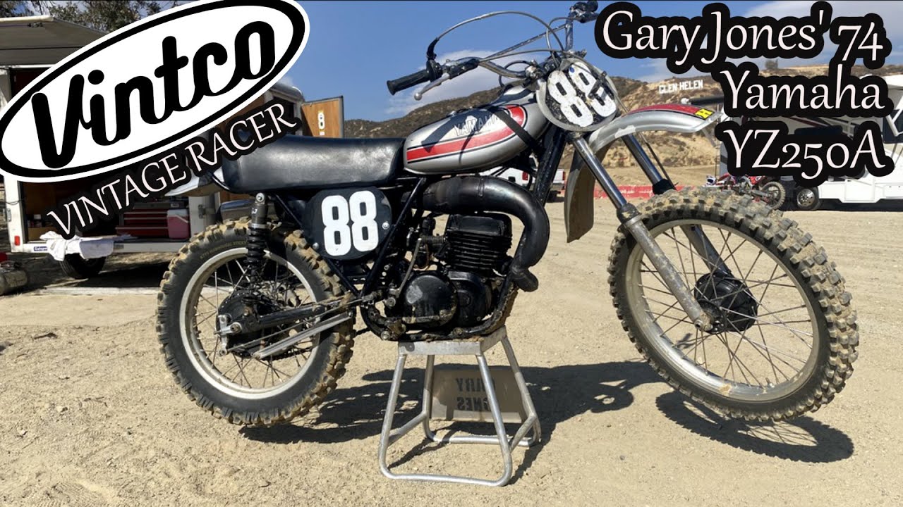Gary Jones 1974 YZ250A-VintCo Vintage Racer - YouTube Gary Jones 1974 YZ250A-VintCo Vintage Racer - YouTube