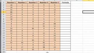 Excel 2010   Formulas