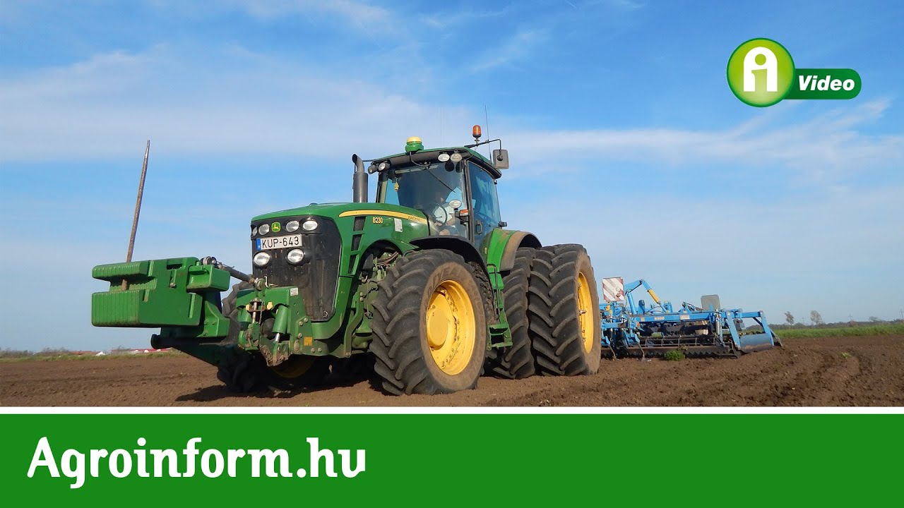 John Deere 8030 traktor széria