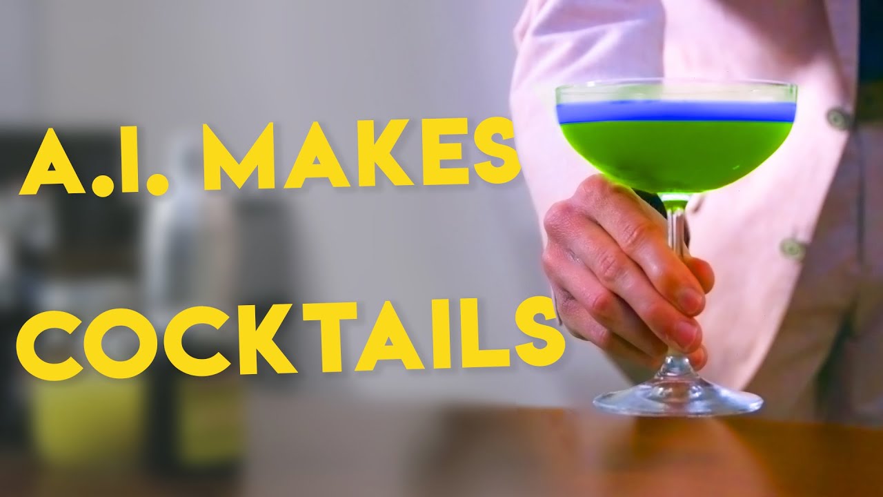 Can Artificial Intelligence Make Cocktails?