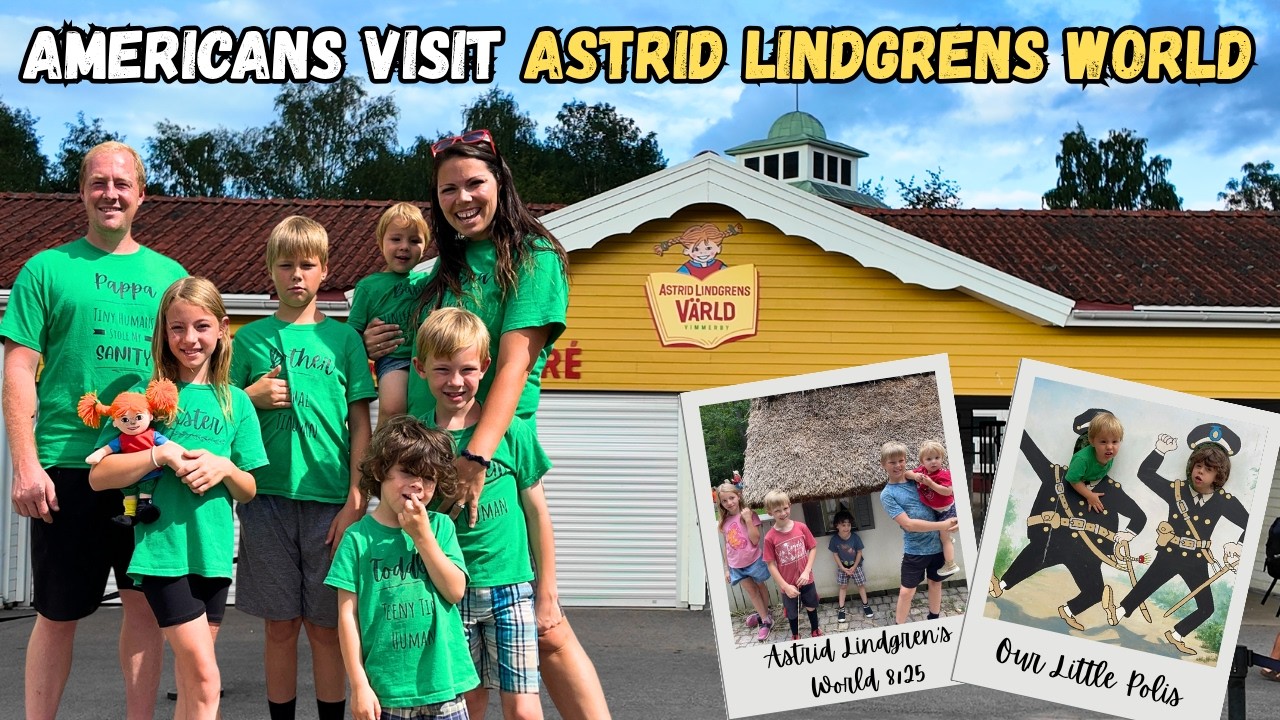 Исследуем самый волшебный парк Швеции: мир Астрид Линдгрен! | Часть первая
