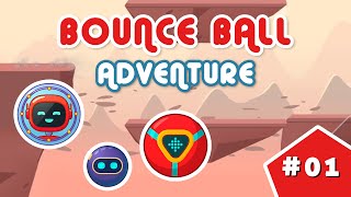 Bounce Ball Adventure Gameplay Walkthrough #01 || #gameplay #gameplays #game @GamingAvengeres screenshot 1