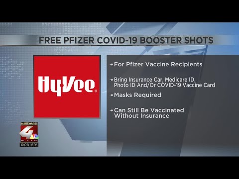 Hy-Vee offering free COVID-19 booster vaccine at pharmacy locations