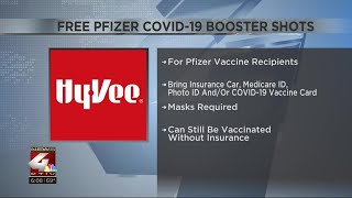 Hy-Vee offering free COVID-19 booster vaccine at pharmacy locations