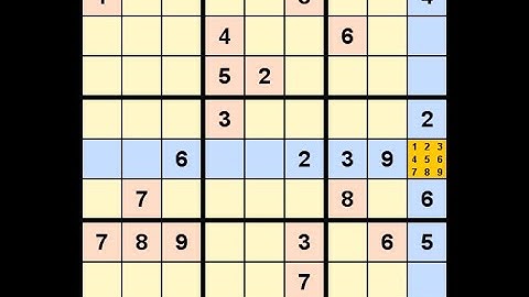 How to Solve New York Times Sudoku Hard May 13, 2022