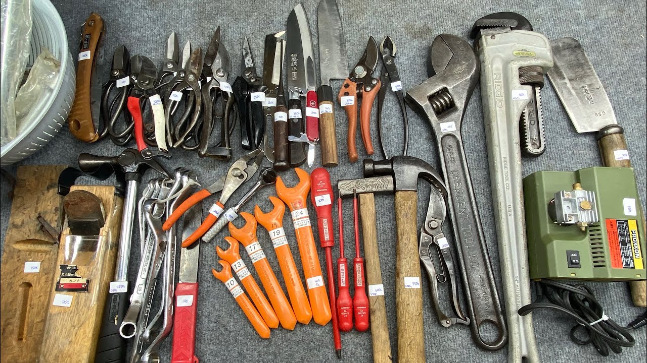 Tập 30 ☎️0969.454.789 KÉO CẮT CÀNH PHÁP - MỎ LẾT MỸ RIDGID - CLE CÁCH ĐIỆN FACOM - BÚA ĐINH USA