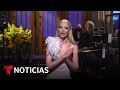 Anya Taylor-Joy habla español en su debut en 'SNL' | Noticias Telemundo