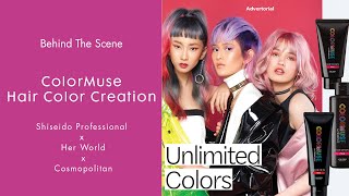 [Behind The Scene] Shiseido Professional COLOR MUSE by Primience Photoshoot