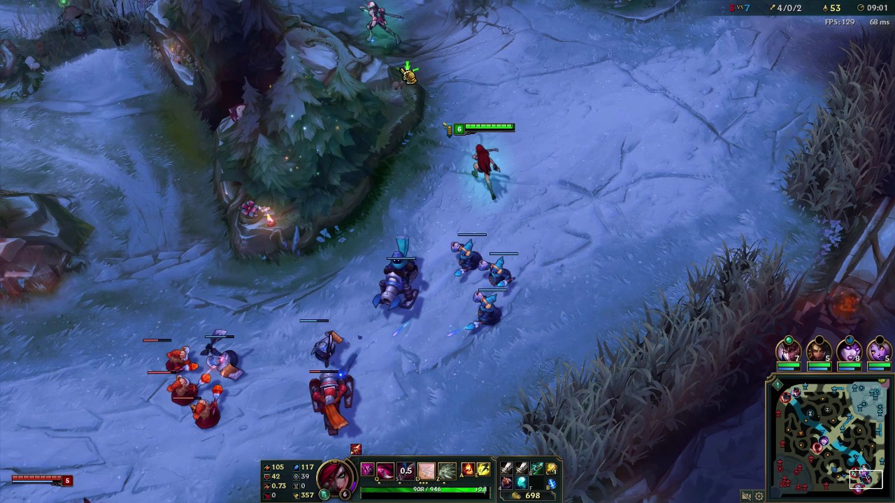 Art of diving League of Legends (katarina) YouTube