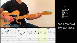 Flowers Miley Cyrus - Guitar Chord Melody Fingerstyle