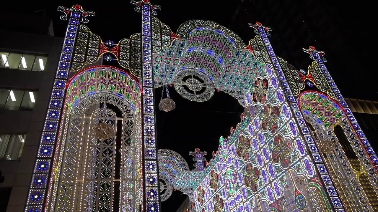 【ダイジェスト版】光の祭典「神戸ルミナリエ2019」点灯式＆会場レポート（2019年12/6金）