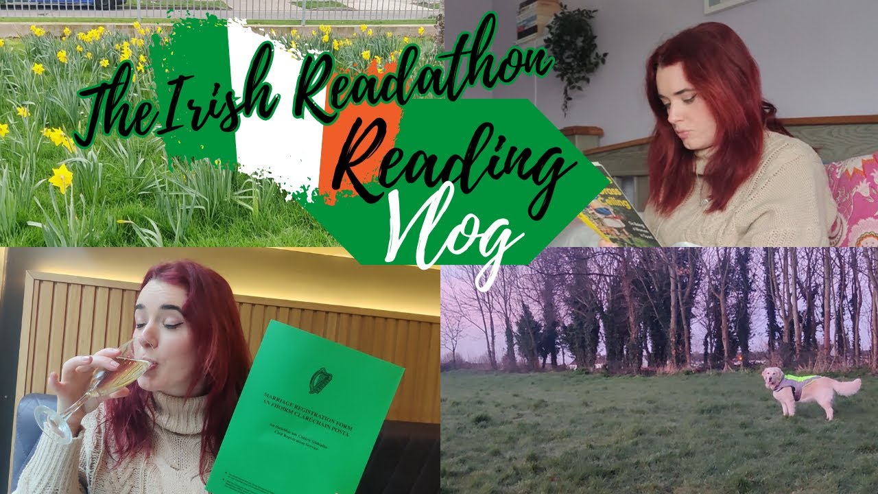 The Irish Readathon 2024 || Reading Vlog #1