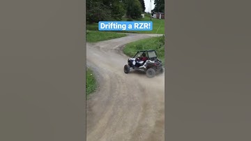 Drifting in a Polaris RZR!