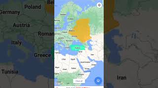 True size of Algeria Part1 #country #geography #video #countryballs #Algeria #viral