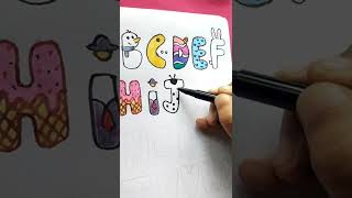 Font (animal).      #font #alphabet #art