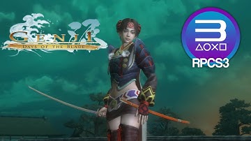 RPCS3 0.0.18-12707 | Genji Days of the Blade 4K FSR Scaling 60FPS Patch | PS3 Emulator PC Gameplay