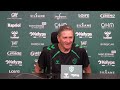 Maxime Bernauer et Philippe Montanier en conf' avant #OGCNASSE
