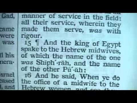 Exodus 1 Holy Bible (King James)
