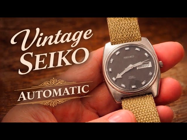 Seiko 5606-8010 Automatic Vintage Watch Review - Ep 97 - YouTube