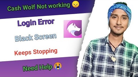 Fix Cash Wolf App Login Error | Problem Logging in to Cash Wolf