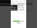 Como calcular PORCENTAGEM de DESCONTO no Excel em 10 segundos! 🚀