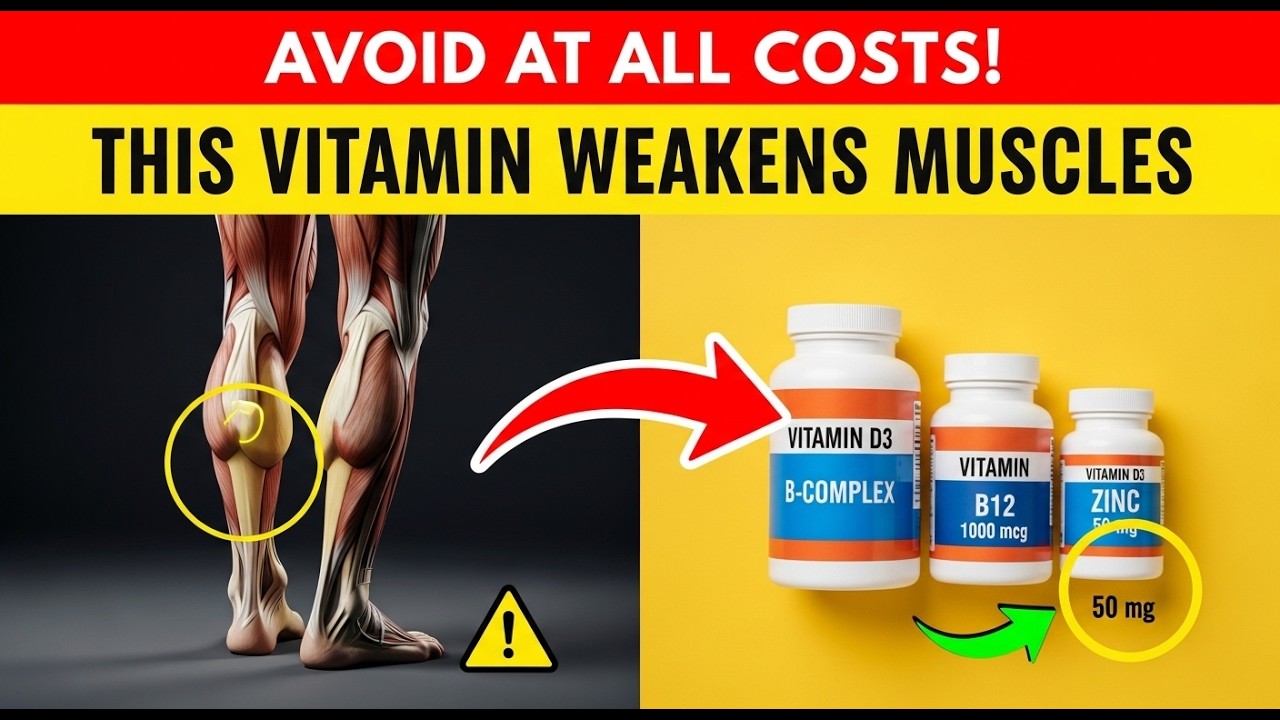 Seniors, Please STOP Taking These Vitamins Immediately! (Shocking Hidden Side Effects)
