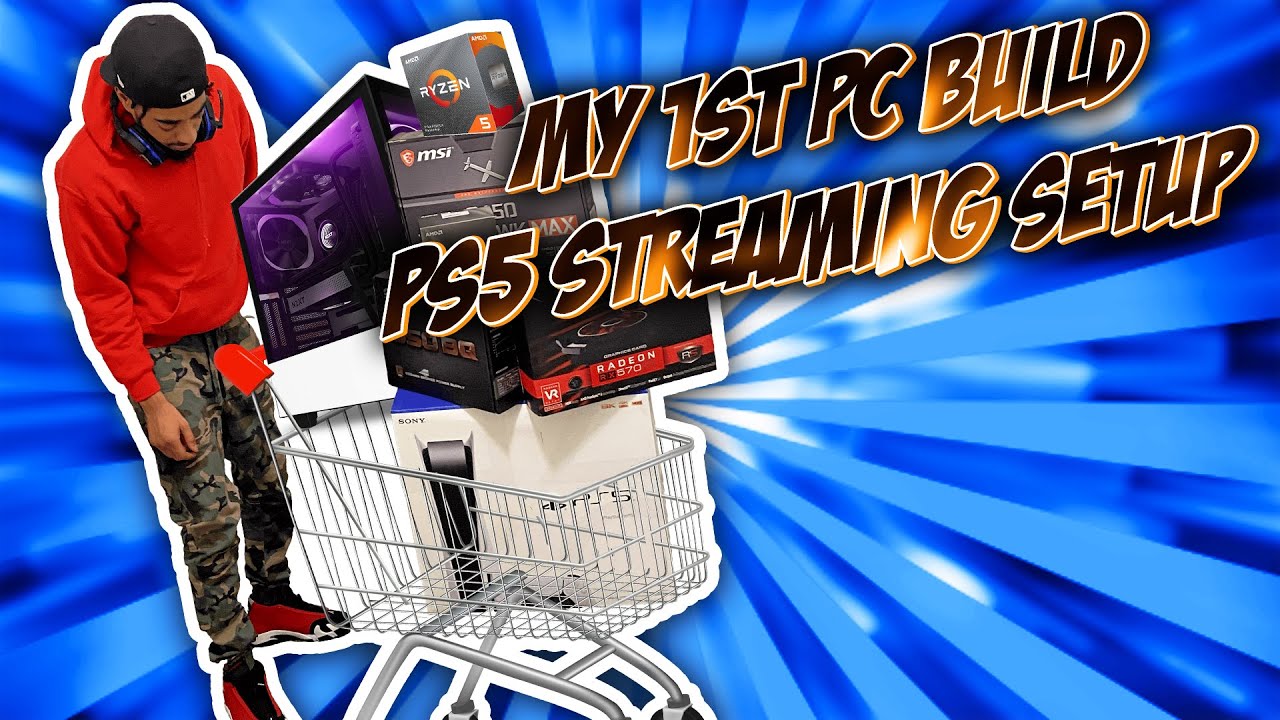 My 1st PC build/PS5 Stream Setup