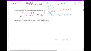 MATH345 6.1 Basic Principles of Counting Lecture