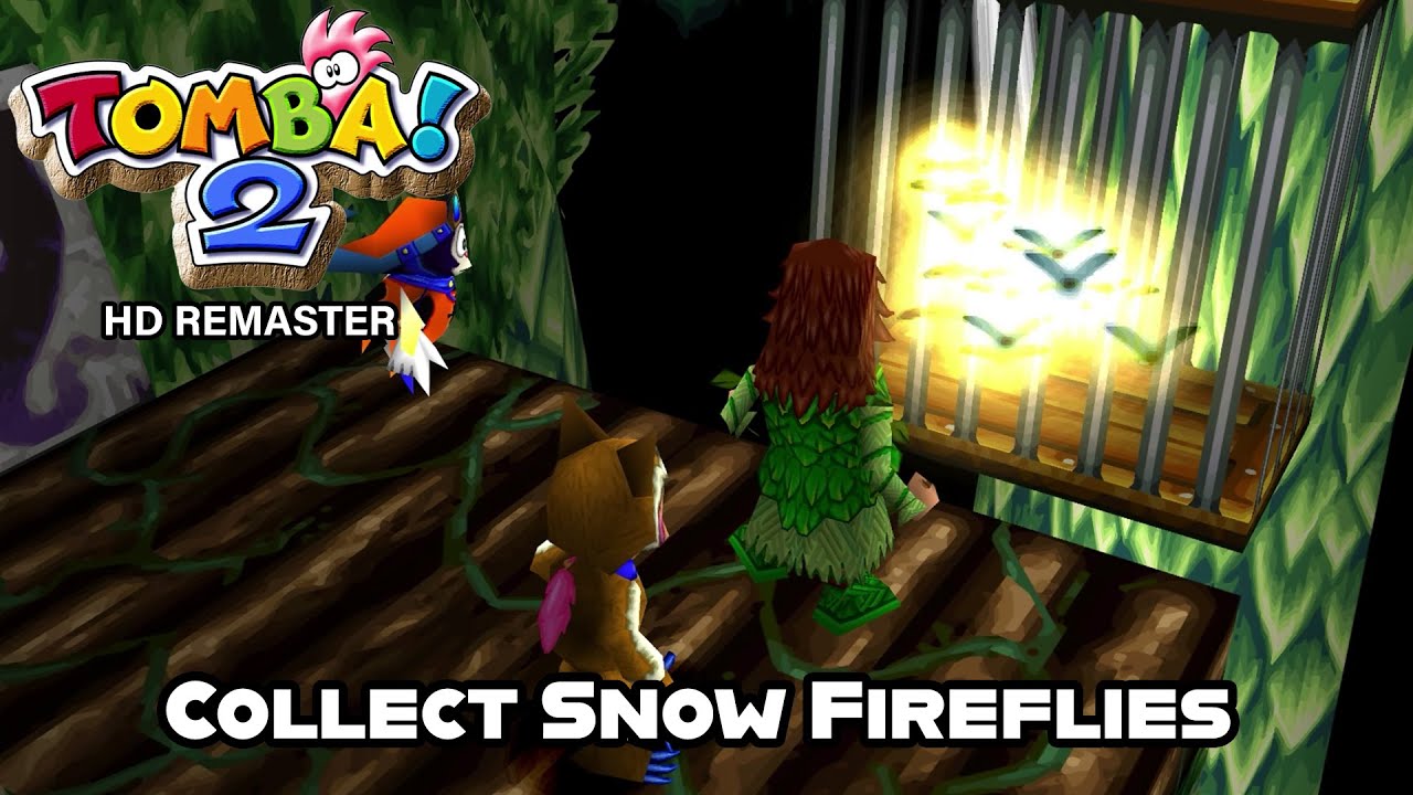 Collect Snow Fireflies - Tomba! 2 The Evil Swine Return HD Remaster Walkthrough