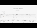 Summer Breeze 【ジャンクフジヤマ】 ベースtab譜