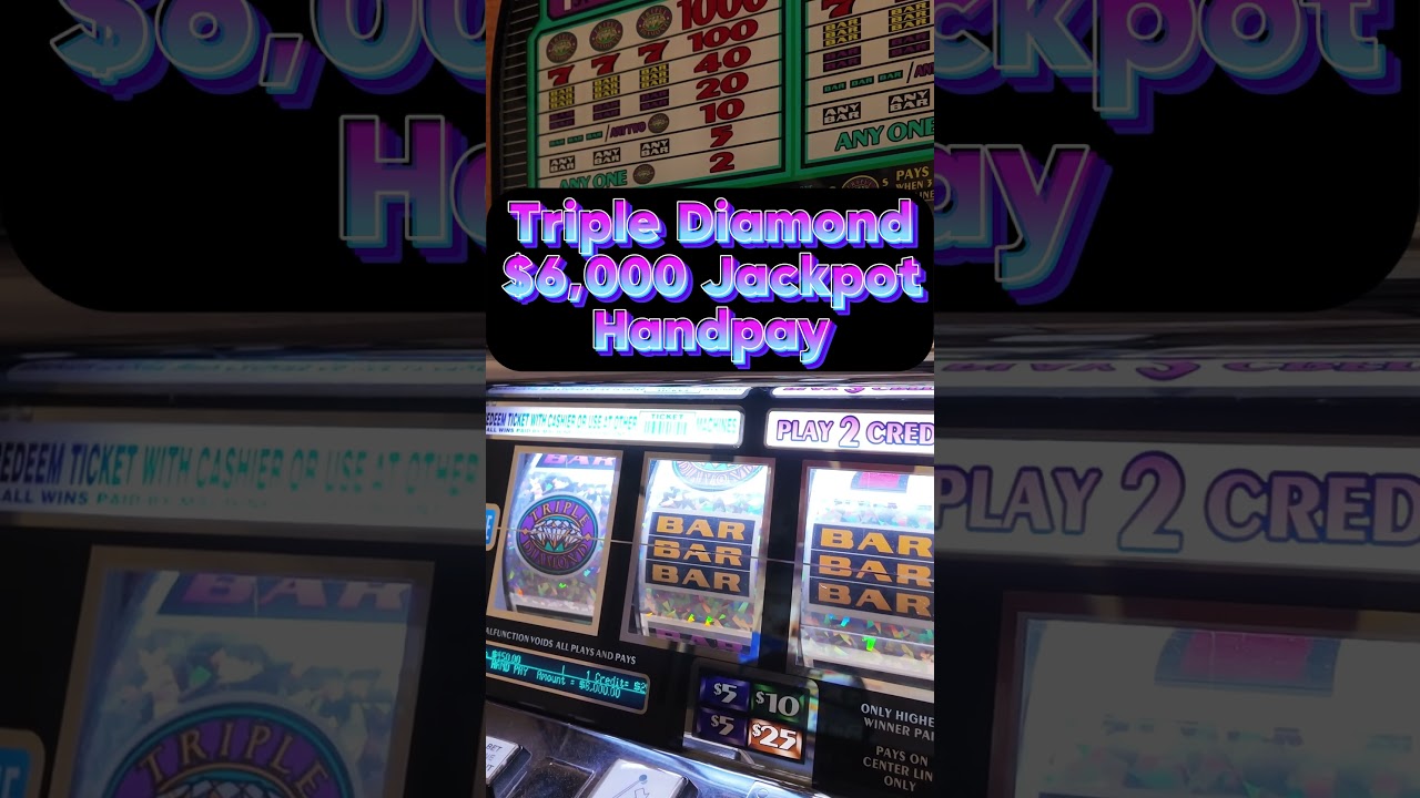tiem banh hoang tu be tap 15 Triple Diamond $6,000 Handpay casino slot slots jackpot viralvideo viralshorts trending