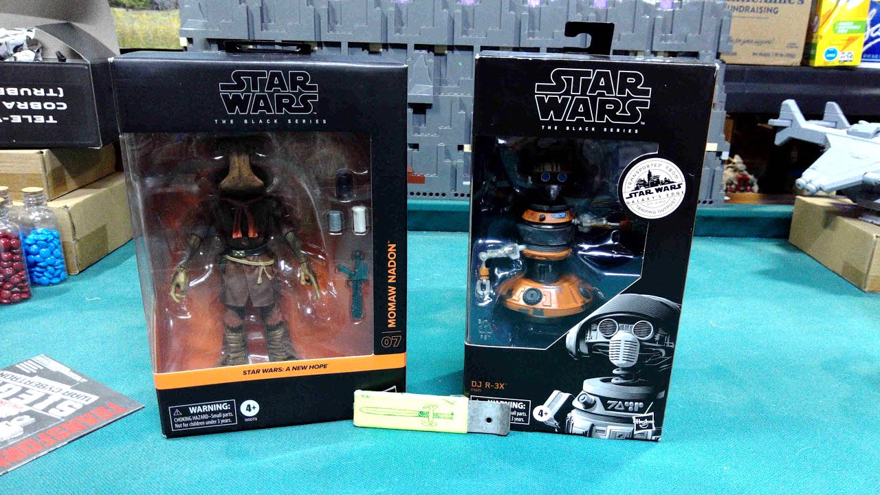 Star Wars Momaw Nadon and DJ R 3X