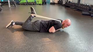 Quad PNF Stretch with strap