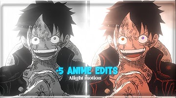 +5 Anime Trending Preset Alight Motion 🔥 [ Xml + Material ] #anime #animeedit #preset #alightmotion