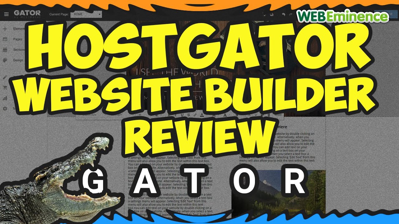 Hostgator Website Builder Review – GATOR – My First Impressions