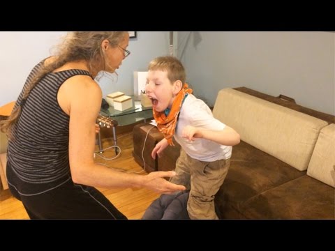 Somatic Re-Education—Boy with CP Learns How to Stand INDEPENDENTLY