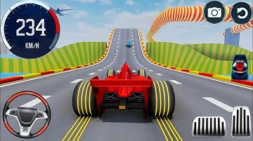 Mega Ramp Formula Car Stunt Game- GT Formula Car Racing game -Android Gameplay.  #game