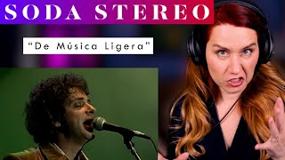 My First Time Hearing Soda Stereo! Vocal ANALYSIS of "De Musica Ligera"