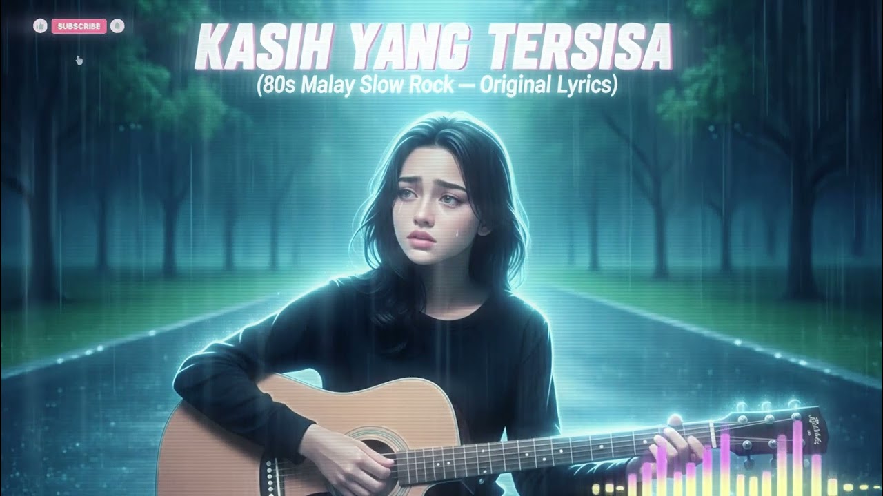 "KASIH YANG TERSISA FULL TEKS | POP NOSTALGIA MALAYSIA 80 (AI generated)"