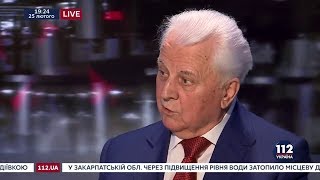 Кравчук о том, что нужно делать с Донбассом