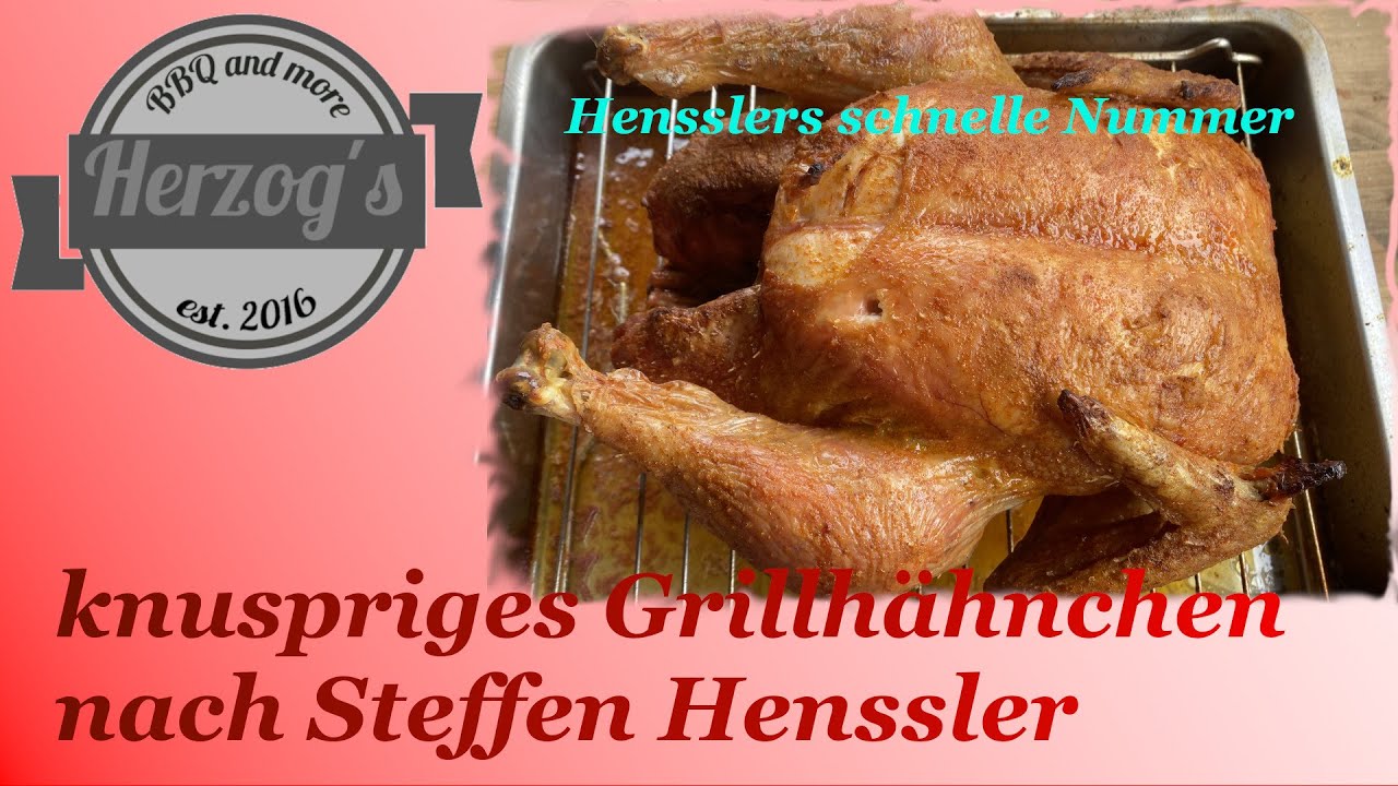 knuspriges Grillhähnchen nach Steffen Henssler? - wir checken die ... knuspriges Grillhähnchen nach Steffen Henssler? - wir checken die ...