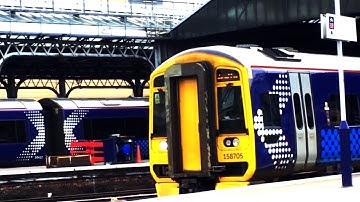 158 705 on 2H85 Inverness - Kyle of Lochalsh 19th February 2018